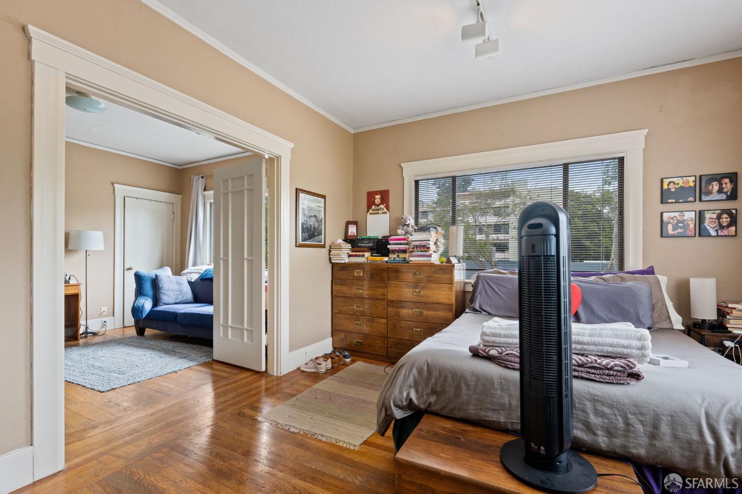 1849 Cedar Street Berkeley, CA 94703 - Photo 42 of 65 a bedroom with furniture and large windows