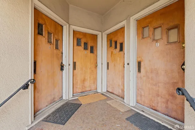 a view of a bathroom with a shower