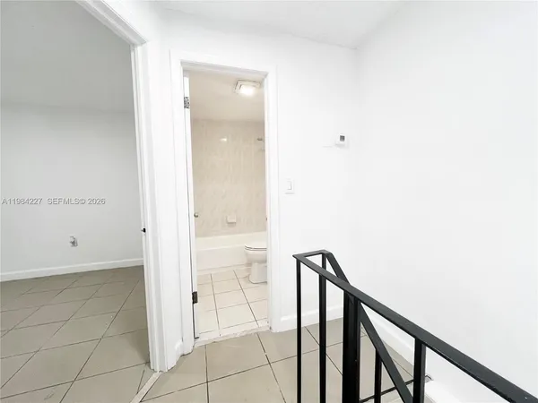 a view of a hallway