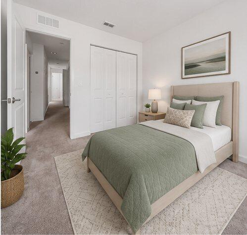 2004 Sugar Maple Drive Riviera Beach, FL 33410 - Photo 6 of 37 Bedroom #2 (AI Staged)
