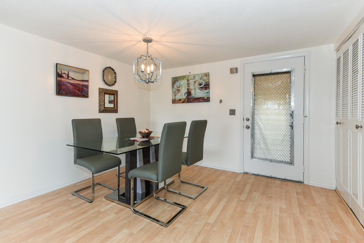 477 Lake Dora Drive West Palm Beach, FL 33411 - Photo 8 of 28 a workspace with furniture and wooden floor