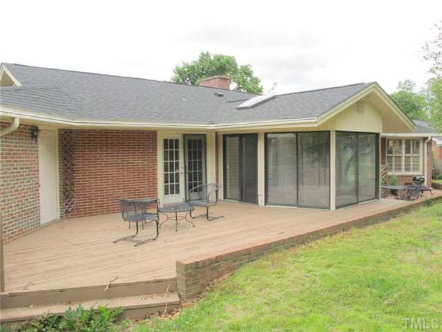 2121 Coley Forest Place Raleigh, NC 27607 - Photo 22 of 25 Rear Deck Off Master