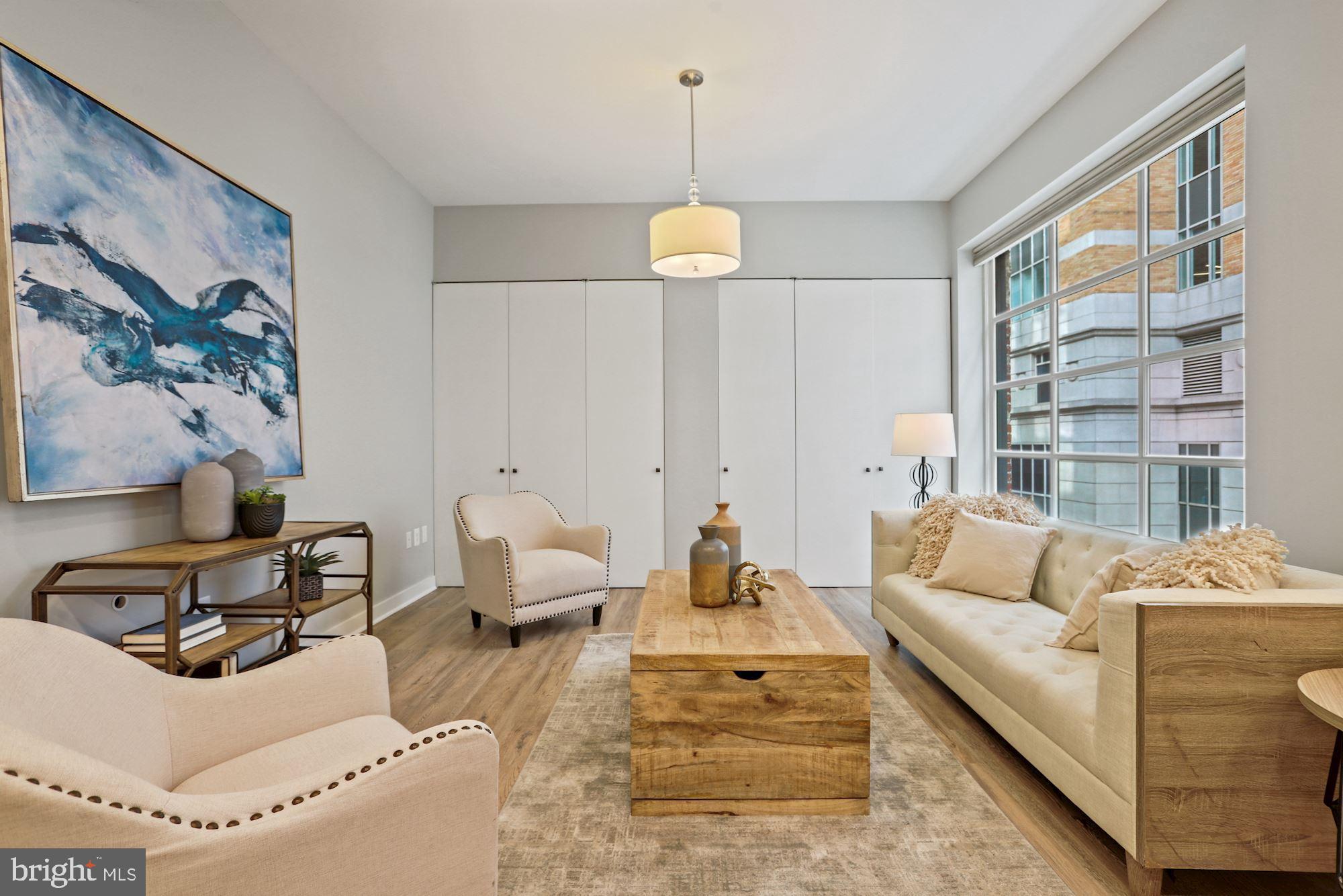 675 E Street Northwest, Unit 350 Washington, DC 20004 - Photo 13 of 23 Living Room
