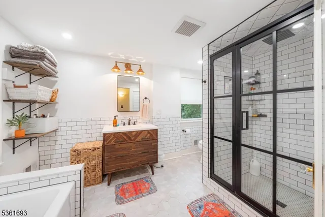 view of hall way with furniture