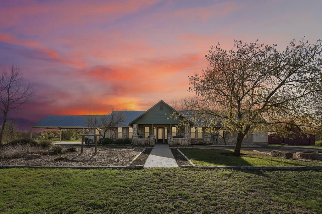 669 Farm To Market Road 480 Center Point, TX 78010 - Photo 1 of 1 a front view of a house with a yard