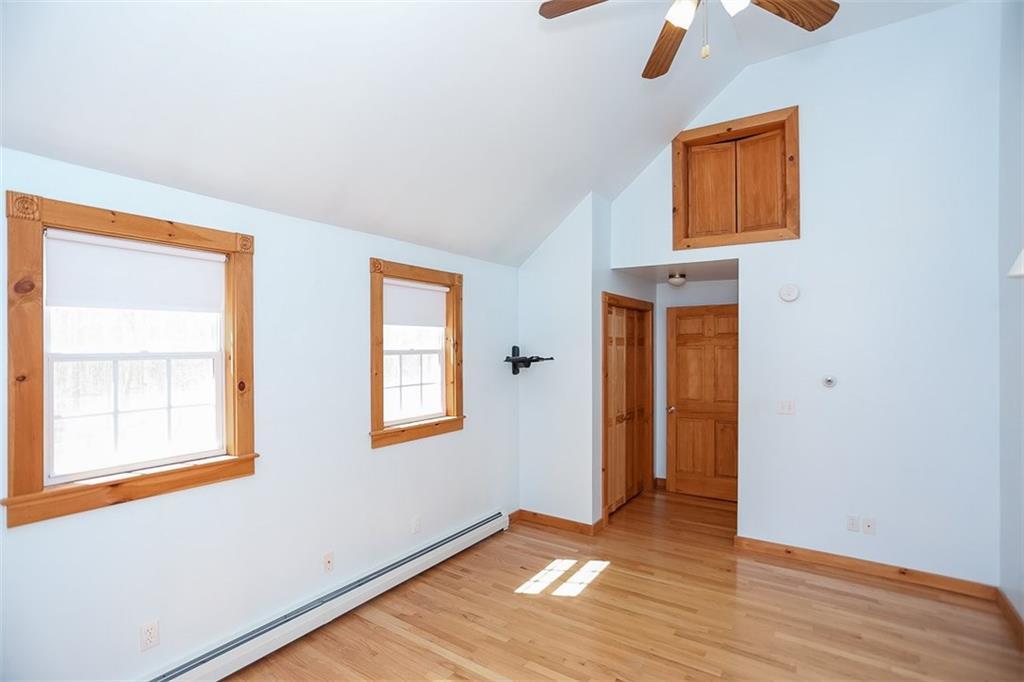 960 Ridge Road Bowdoinham, ME 04008 - Photo 23 of 30 Bedroom in apartment with cathedral...