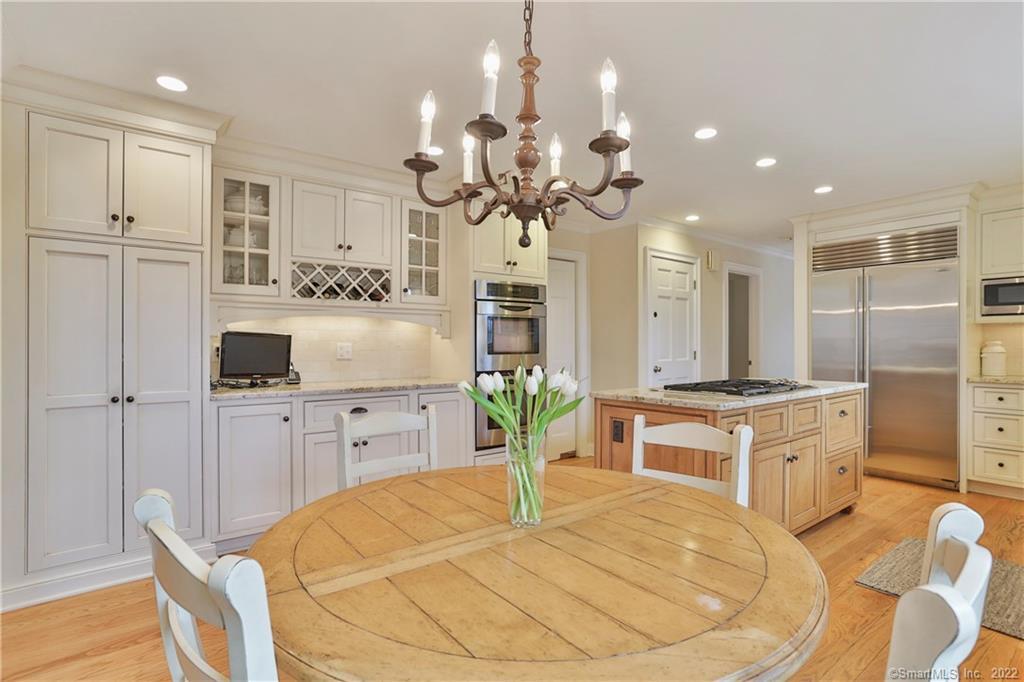 46 Blacksmith Ridge Ridgefield, CT 06877 - Photo 1 of 1 Custom kitchen with inset cabinets- high end appliances