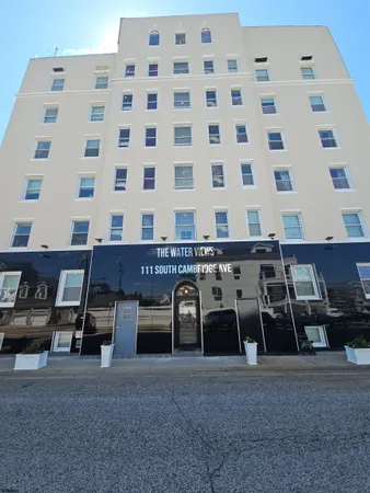 a view of a large building