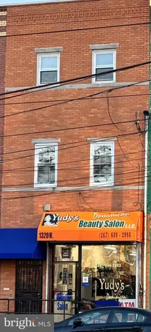 a view of a building with a window