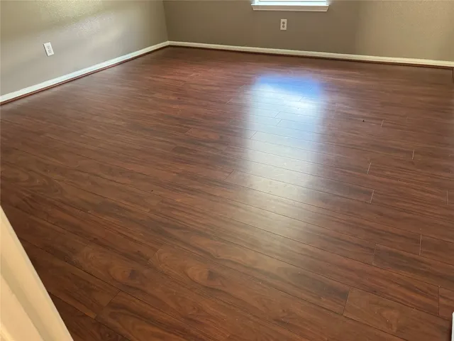 wooden floor in a empty room