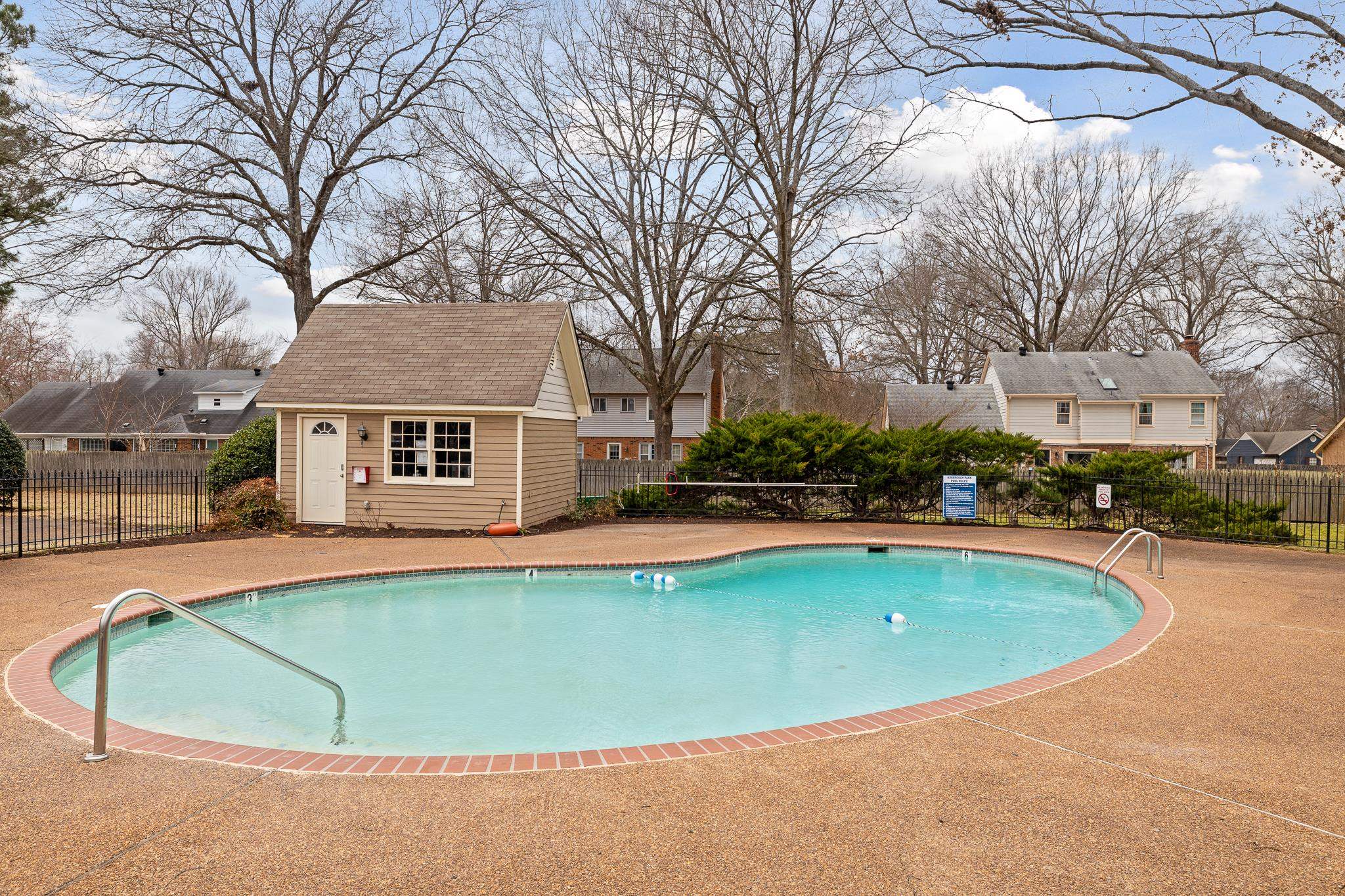 1683 Kimbrough Road Germantown, TN 38138 - Photo 28 of 34 Community pool featuring a patio and an outbuilding