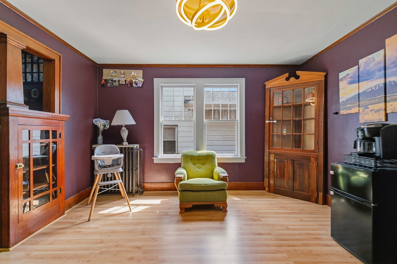 937 25th Street Moline, IL 61265 - Photo 12 of 49 a living room with furniture and a lamp