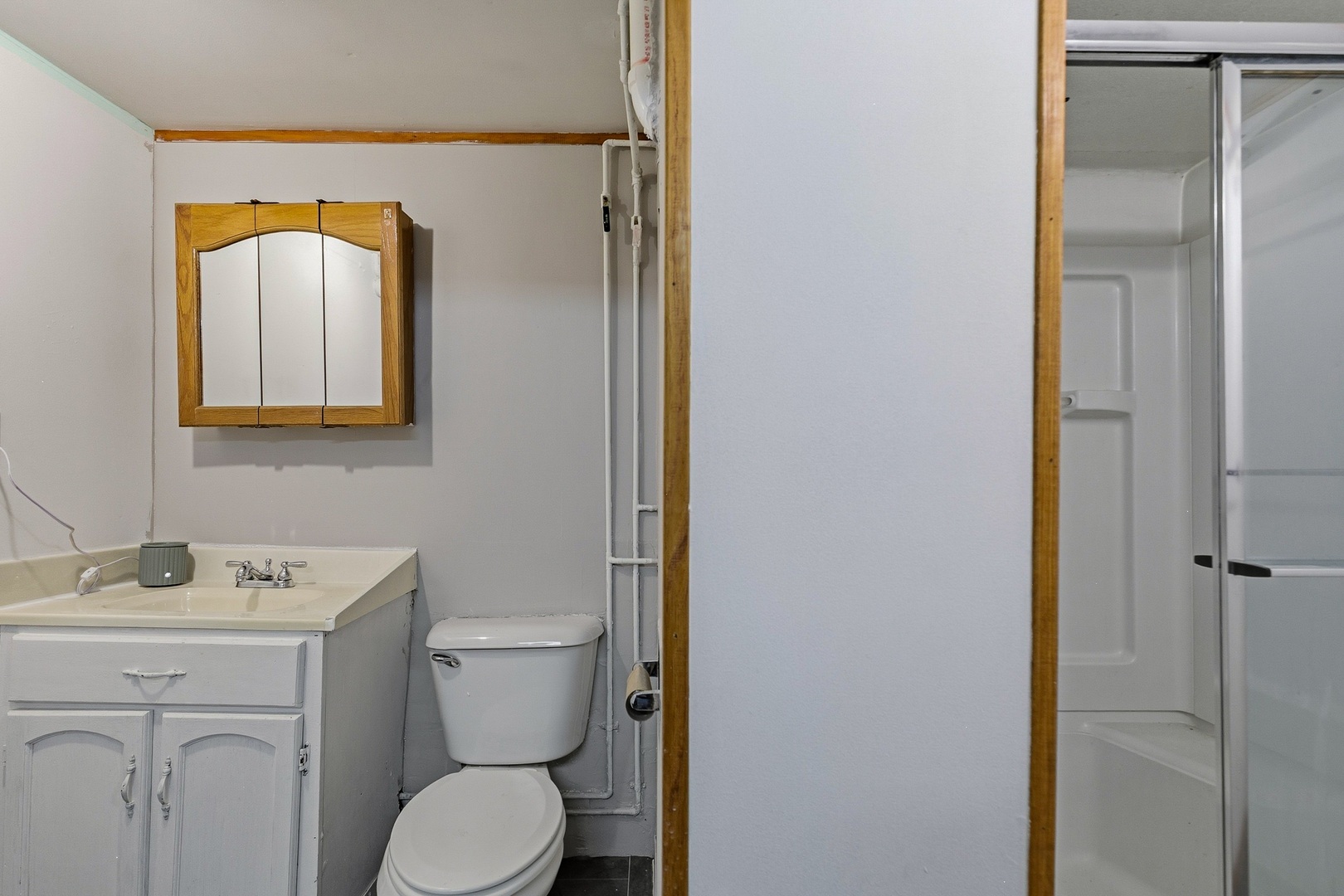 937 25th Street Moline, IL 61265 - Photo 40 of 49 a bathroom with a toilet sink and mirror