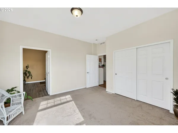 a view of a city with mountain in the background