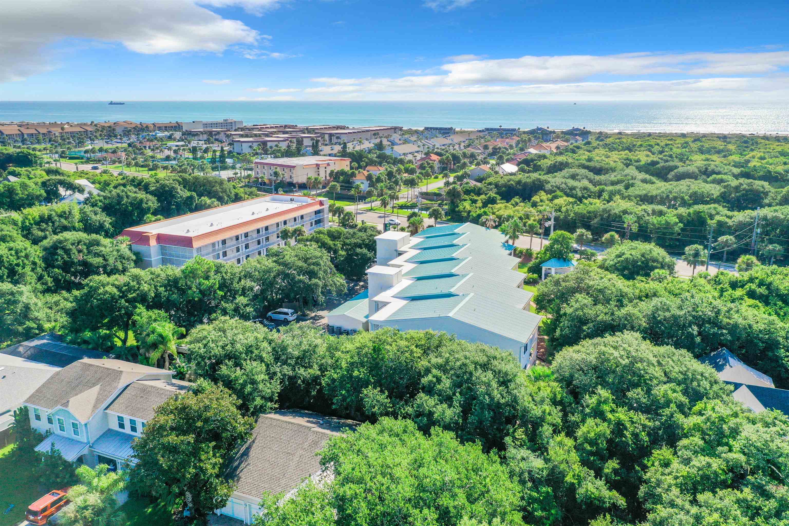 931 A1A Beach Boulevard, Unit 306 St. Augustine, FL 32080 - Photo 45 of 47 an aerial view of a city