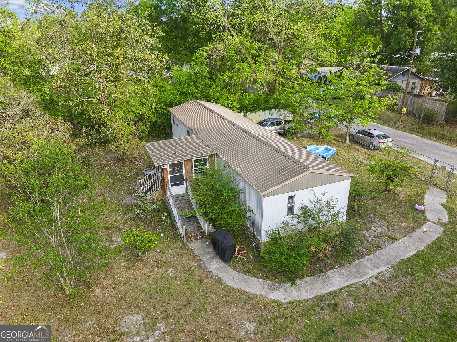 304 Cannon Street Nahunta, GA 31553 - Photo 26 of 51 an aerial view of a house