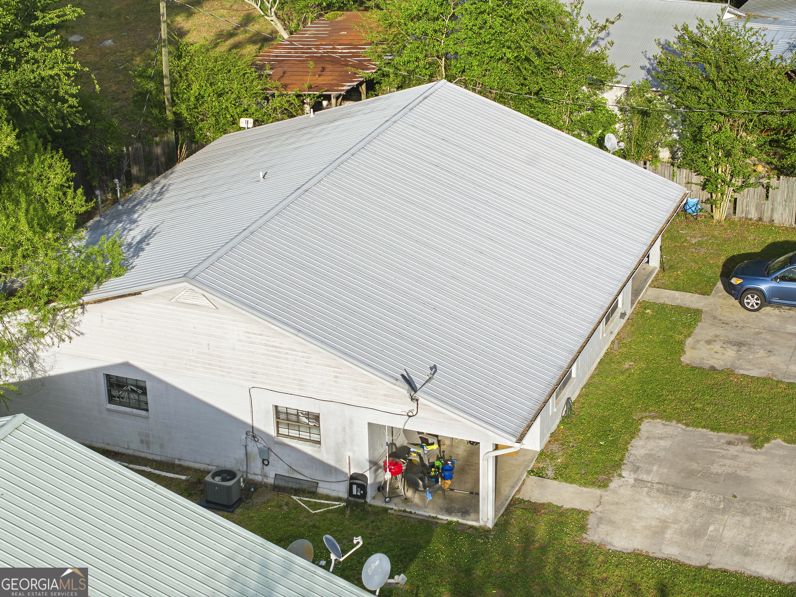 304 Cannon Street Nahunta, GA 31553 - Photo 42 of 51 a aerial view of a house with a yard