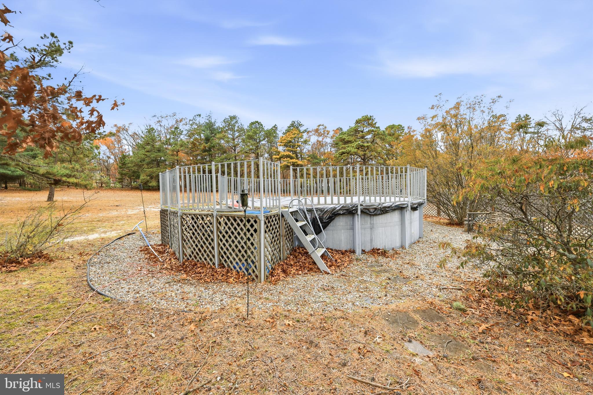 7 Anne Drive Tabernacle, NJ 08088 - Photo 32 of 44 a view of a roof with a garden