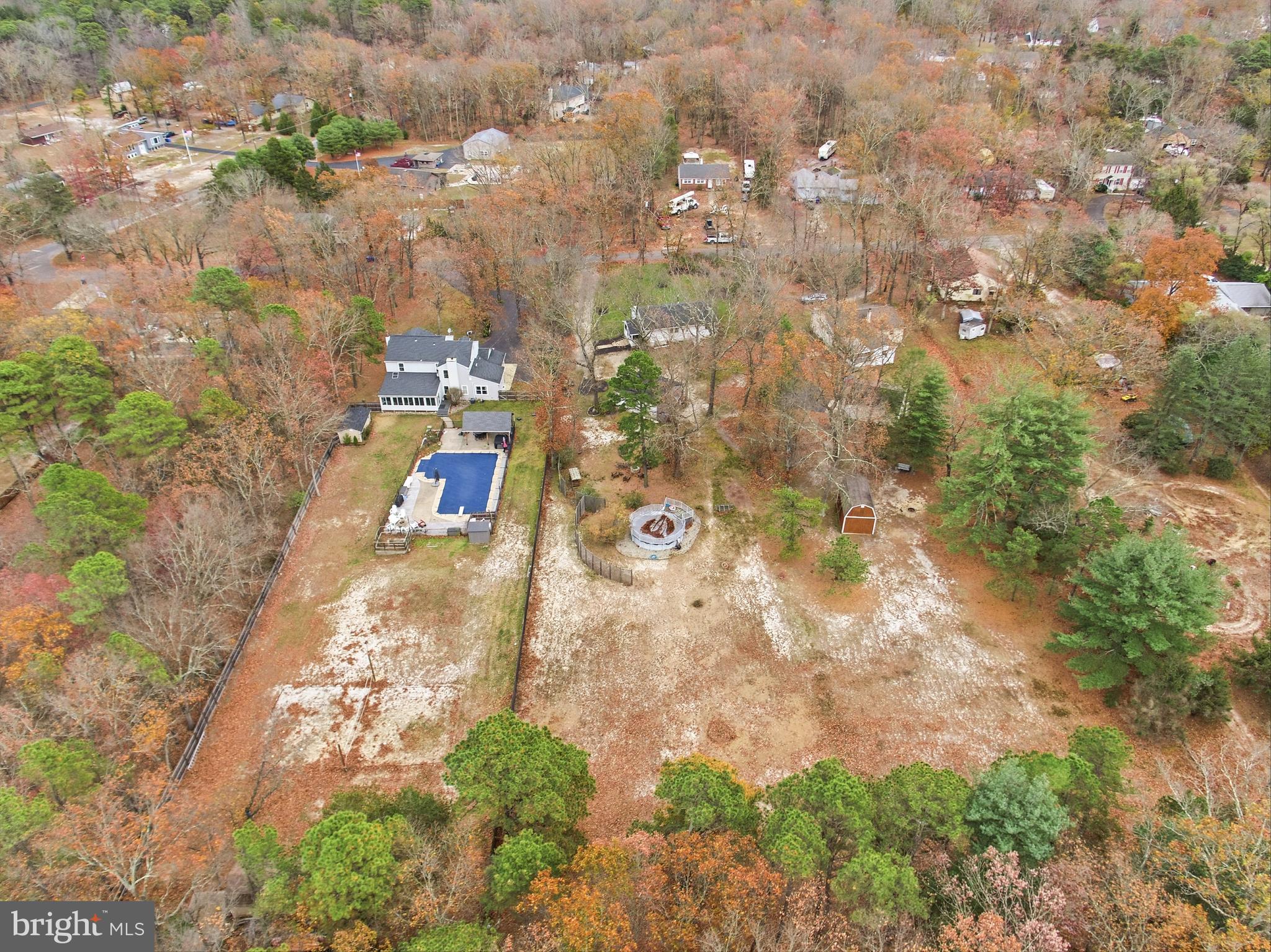 7 Anne Drive Tabernacle, NJ 08088 - Photo 33 of 44 an aerial view of residential houses with outdoor space