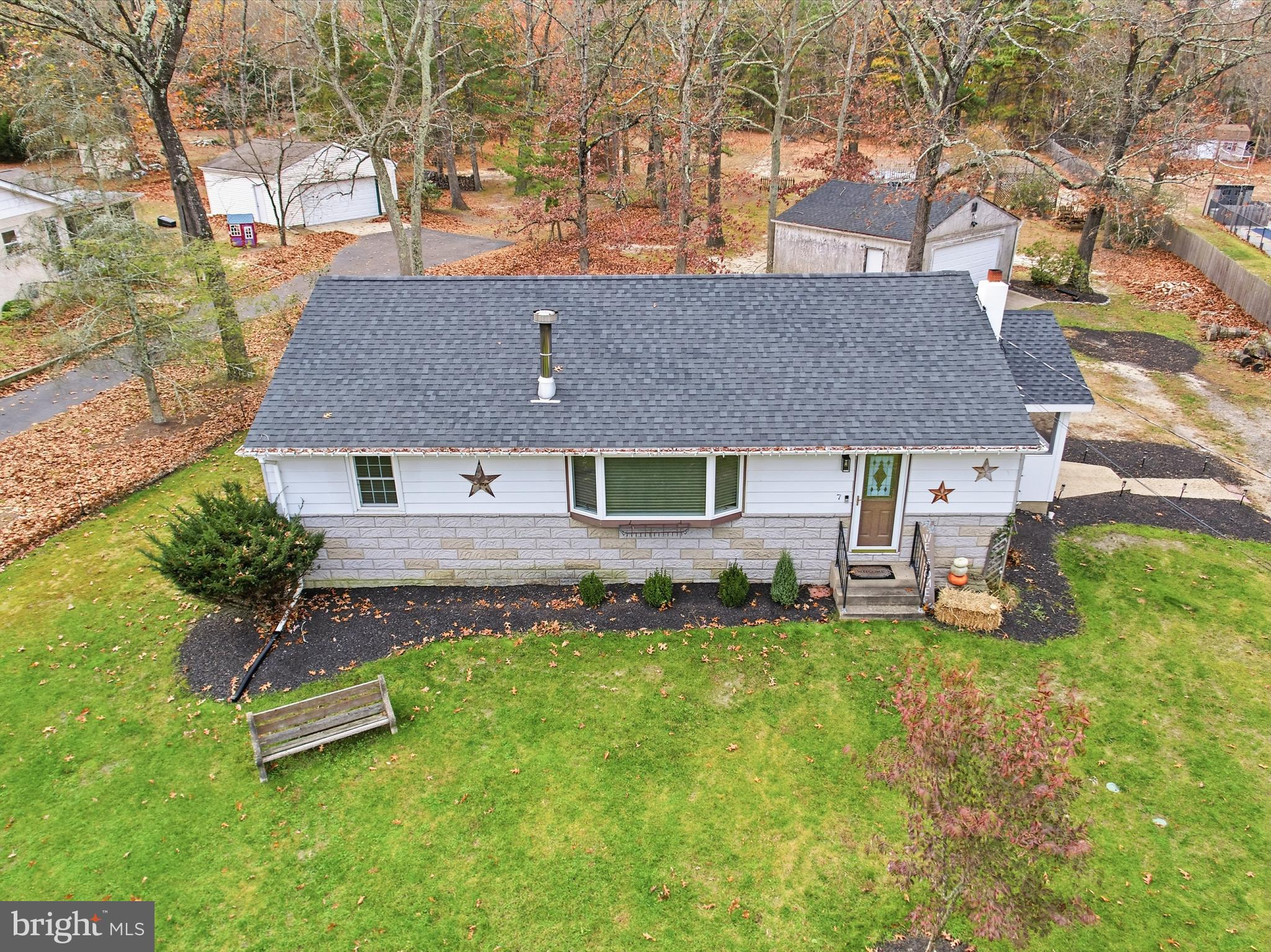 7 Anne Drive Tabernacle, NJ 08088 - Photo 36 of 44 front view of a house with a yard