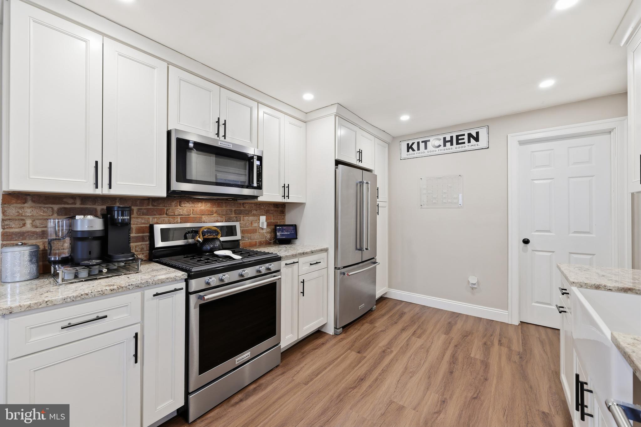 7 Anne Drive Tabernacle, NJ 08088 - Photo 8 of 44 a kitchen with stainless steel appliances a stove a sink and a refrigerator