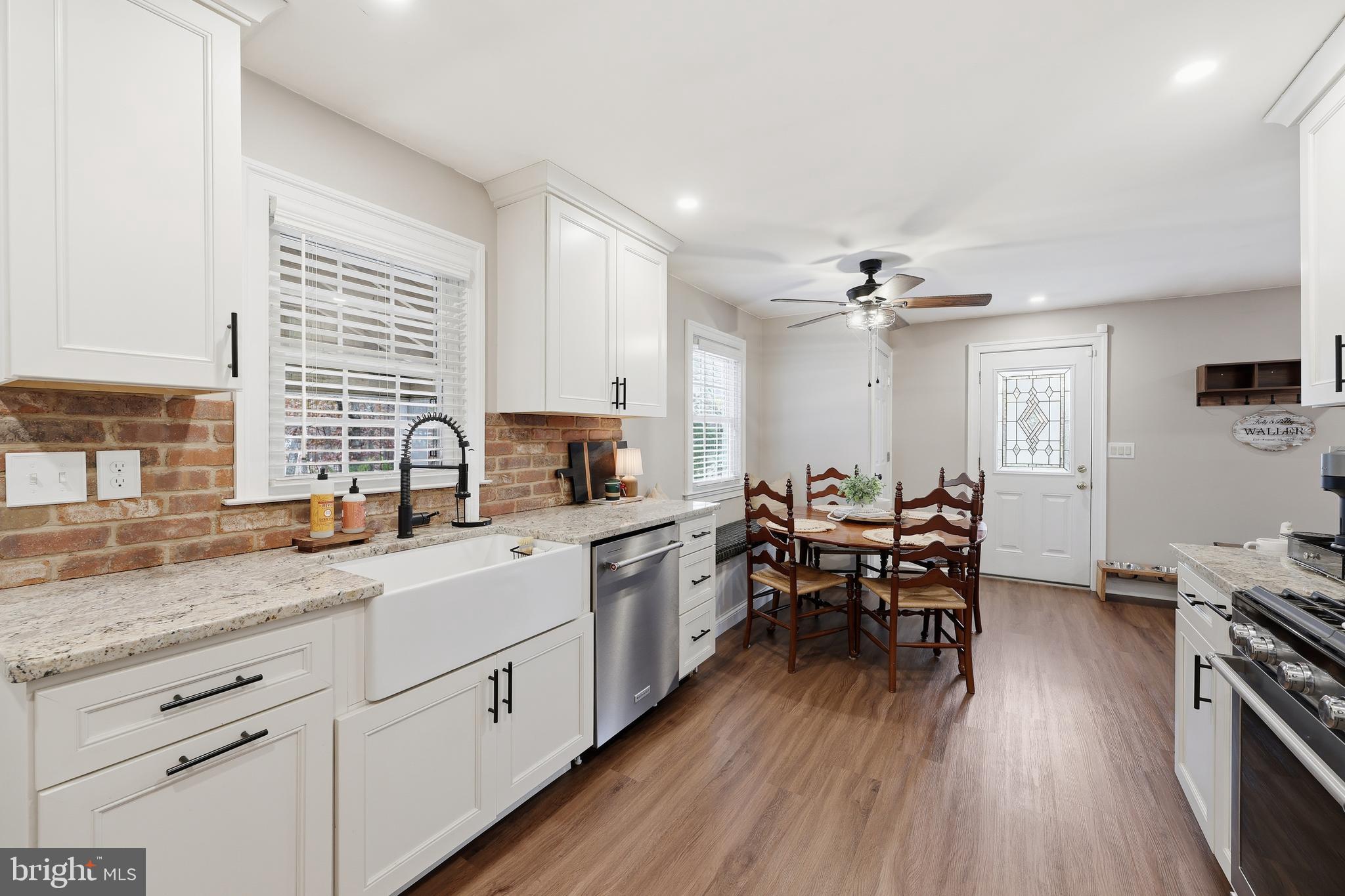 7 Anne Drive Tabernacle, NJ 08088 - Photo 10 of 44 a kitchen with sink cabinets and wooden floor