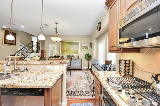 a view of living room with furniture and window