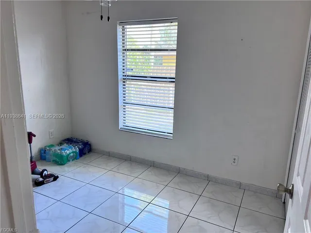 a room with toys and a window