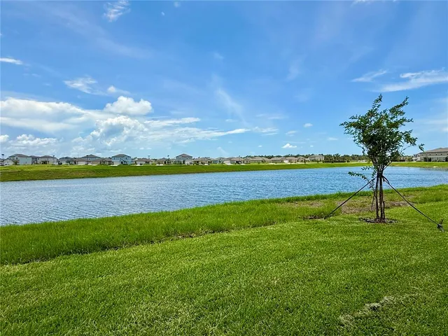 a view of an ocean and beach