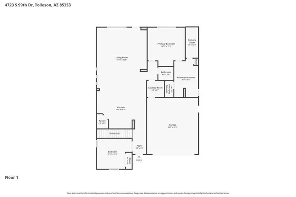 $2,325 | 4723 South 99th Drive, Tolleson, AZ 85353