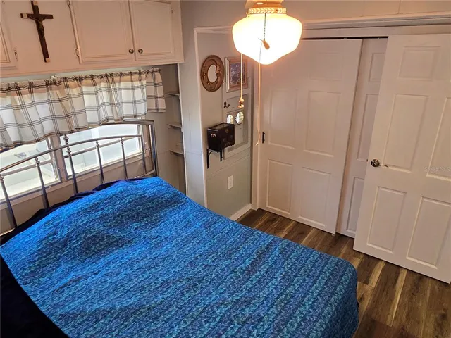 a close view of walk in closet