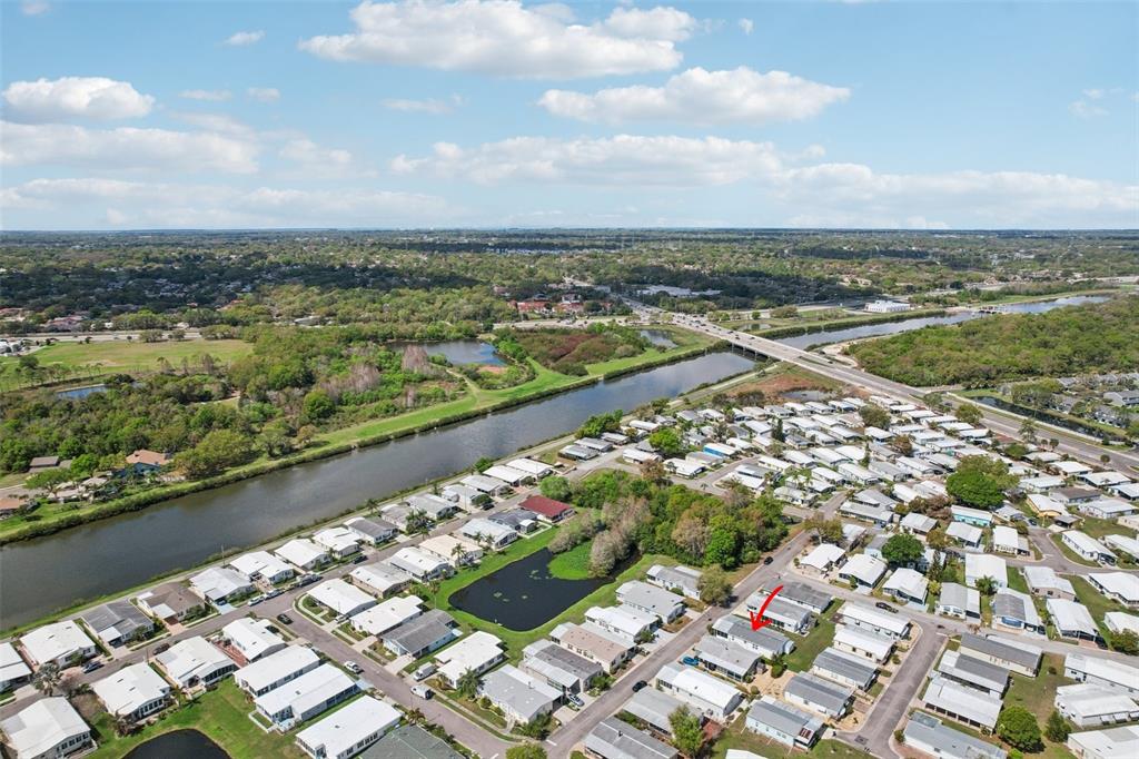 358 Lake Way Oldsmar, FL 34677 - Photo 45 of 48 an aerial view of a city