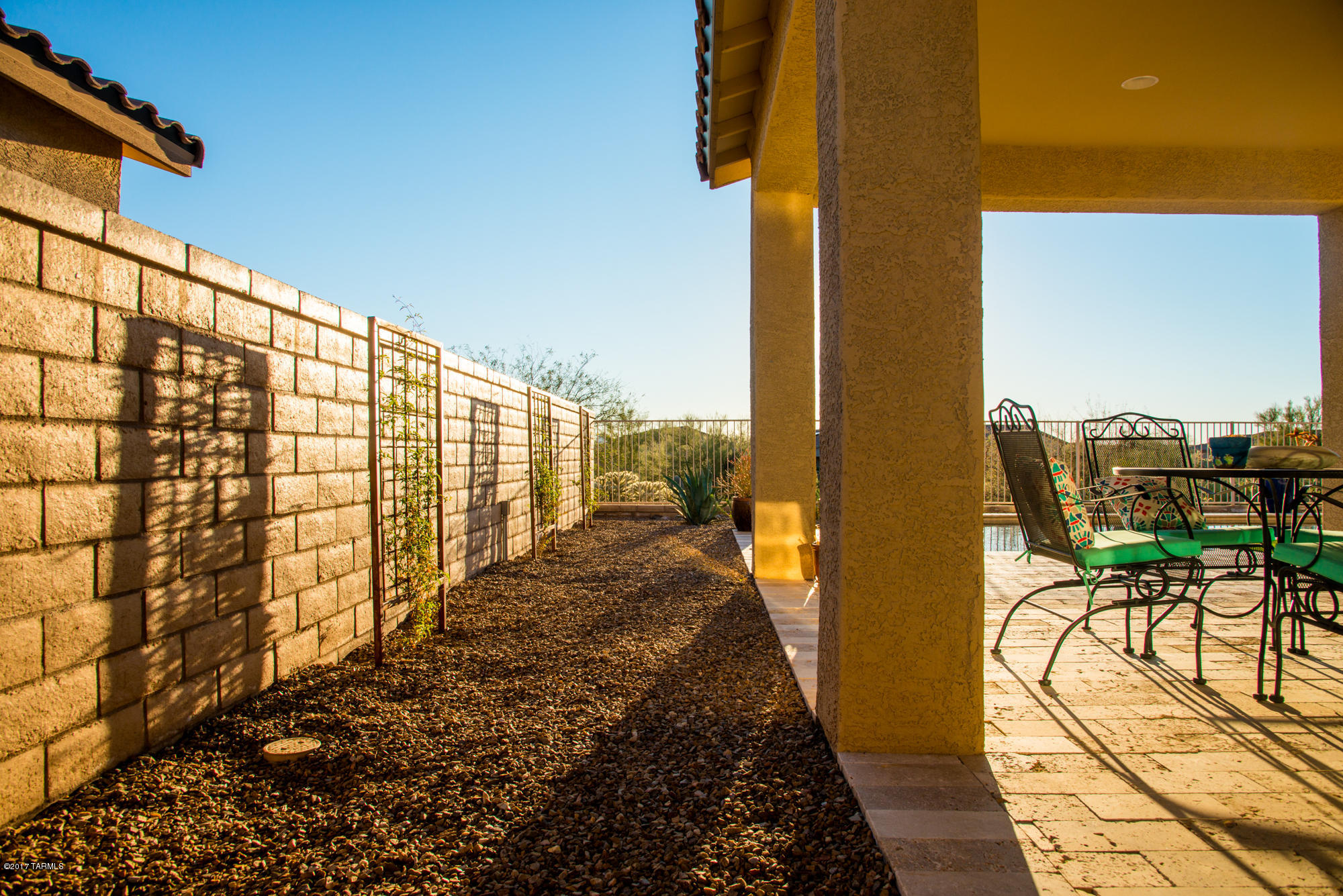 4405 West Crystal Ranch Place Marana, AZ 85658 - Photo 19 of 44 a view of a balcony with chairs