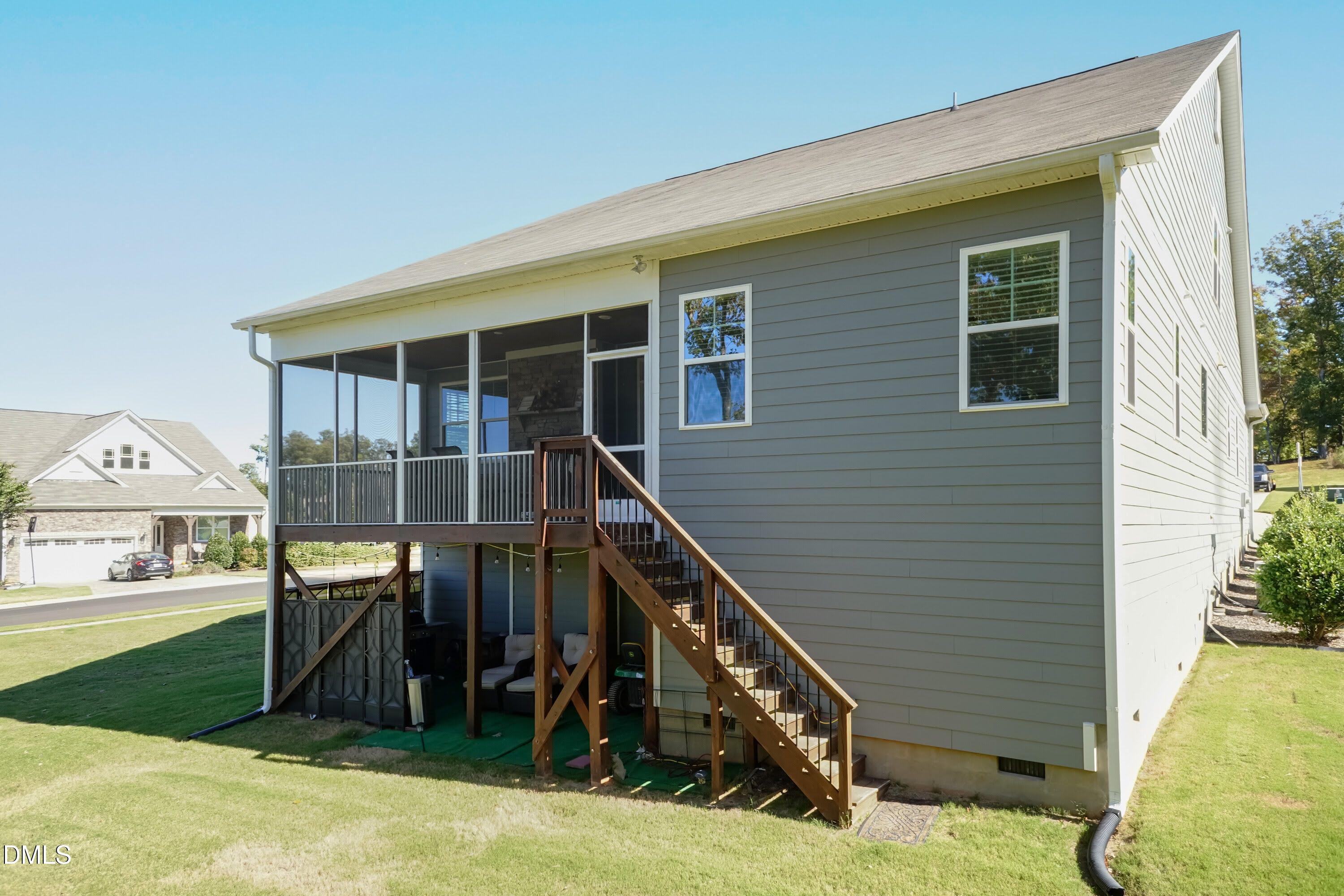 1009 Crescent Moon Court Durham, NC 27712 - Photo 11 of 57 a view of outdoor space and deck
