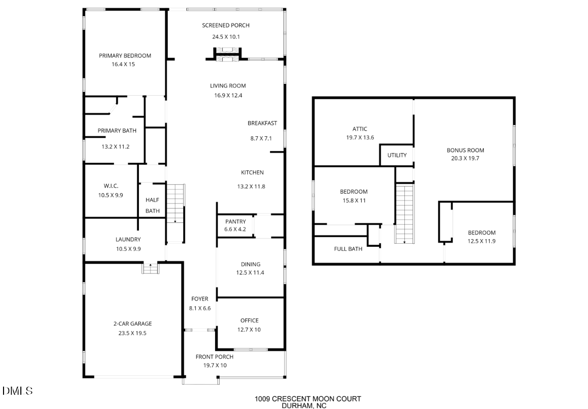 1009 Crescent Moon Court Durham, NC 27712 - Photo 57 of 57