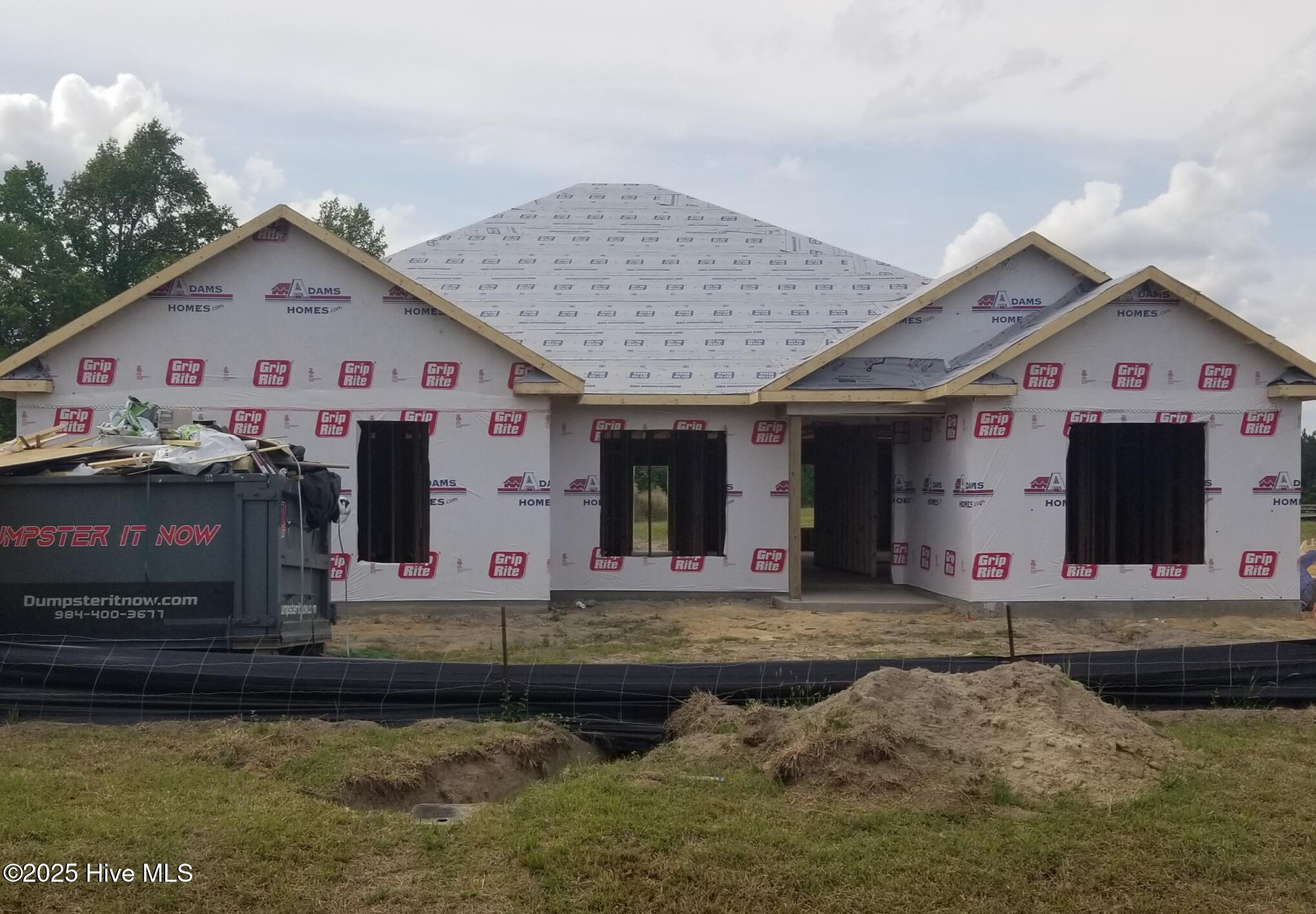 184 Poker House Road Grimesland, NC 27837 - Photo 2 of 26 Construction site for 184 Poker House Road (5/3/25)