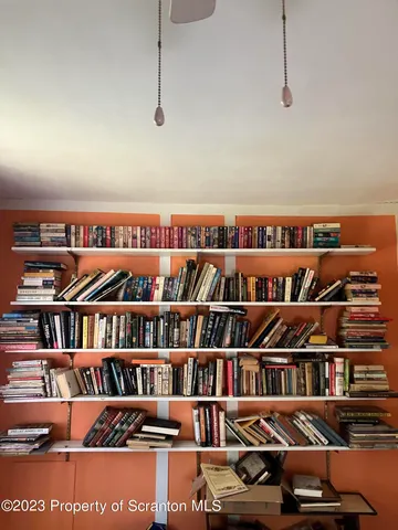 a view of cars parked in a room