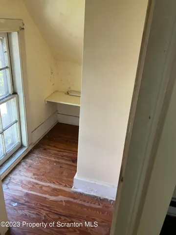 a view of walk in closet