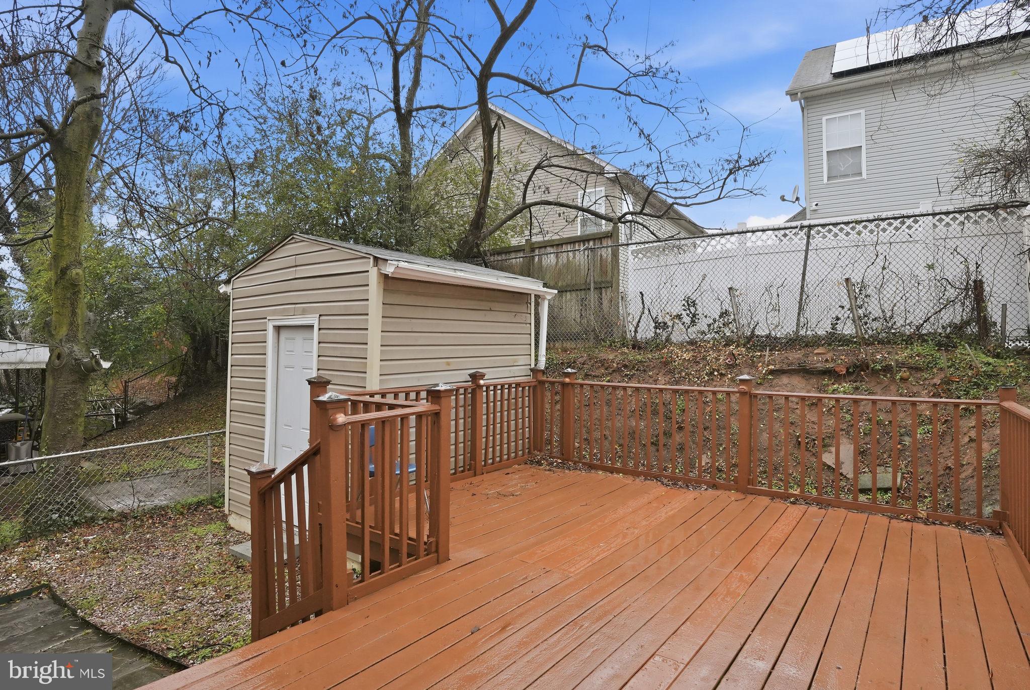 742 Congress Street Southeast Washington, DC 20032 - Photo 13 of 33 a view of backyard with small cabin