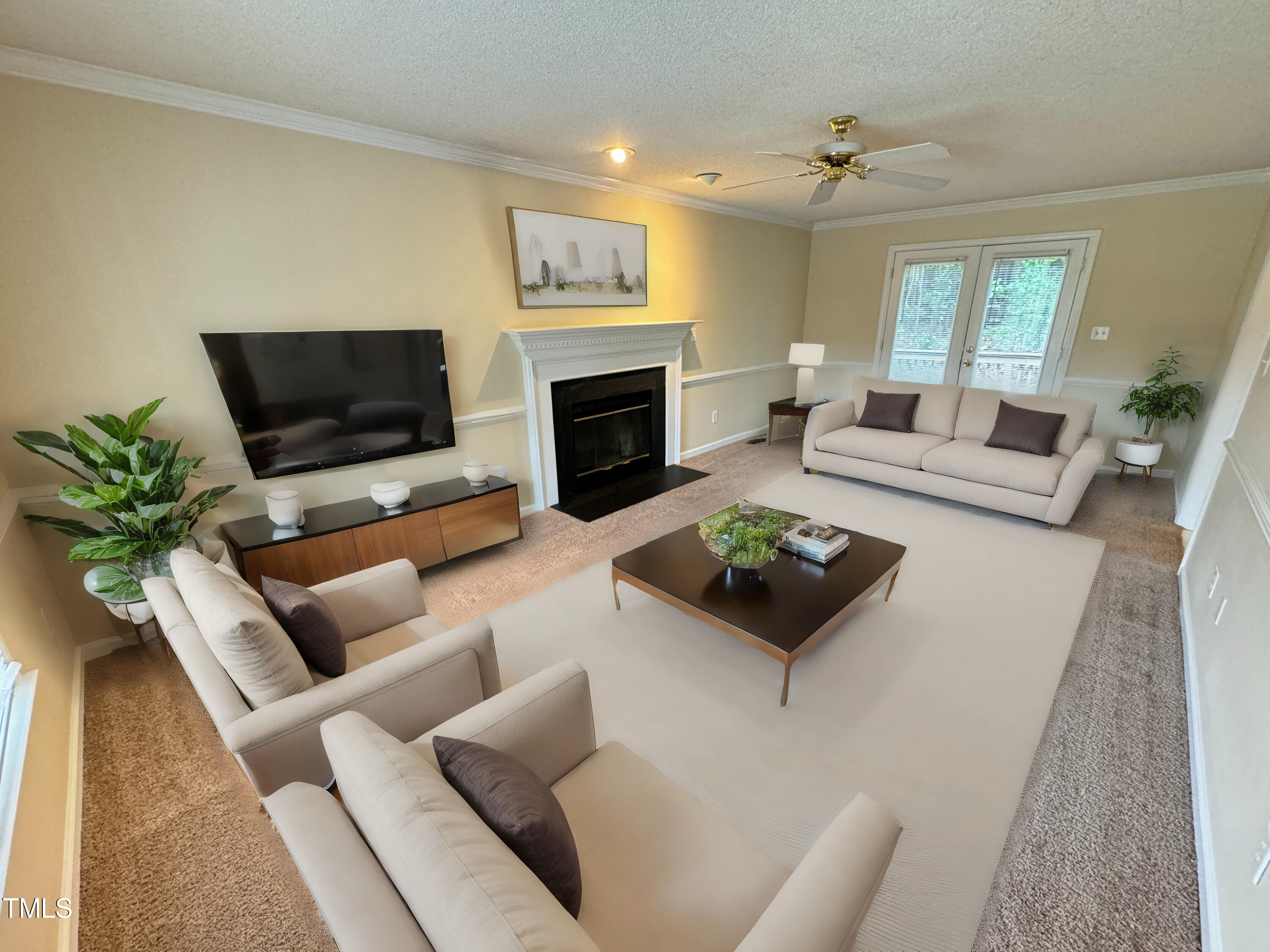 6809 Holly Mill Court Raleigh, NC 27613 - Photo 2 of 44 *Virtually Staged* Living Room