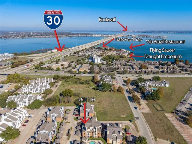 a view of a city and ocean view