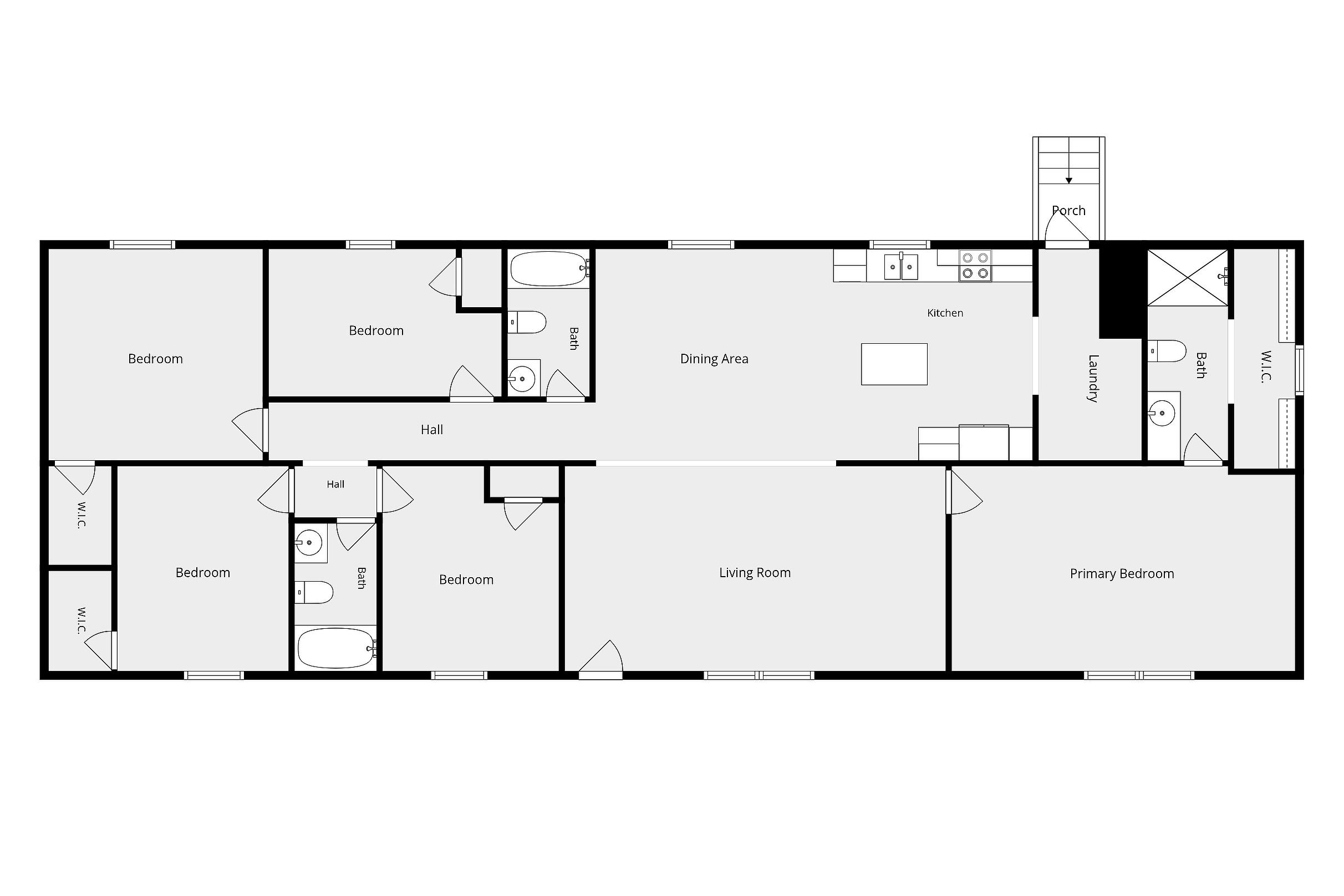 21601 Westside Loop Silverhill, AL 36576 - Photo 42 of 42 Floor plan