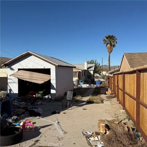 a room with gym equipment and a mirror