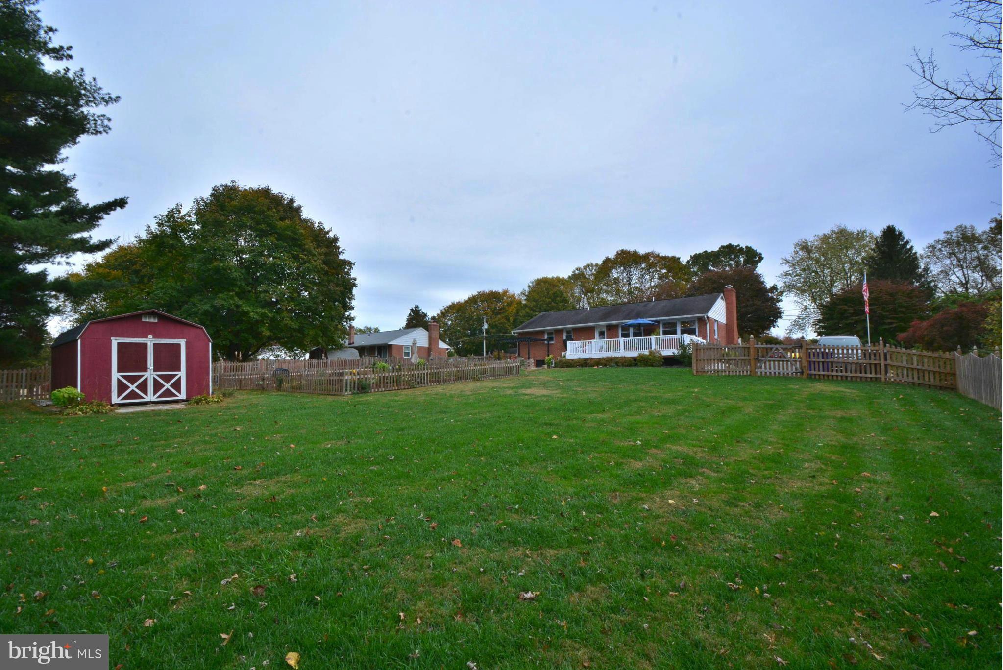 Awesome Fenced Yard w/Pond
