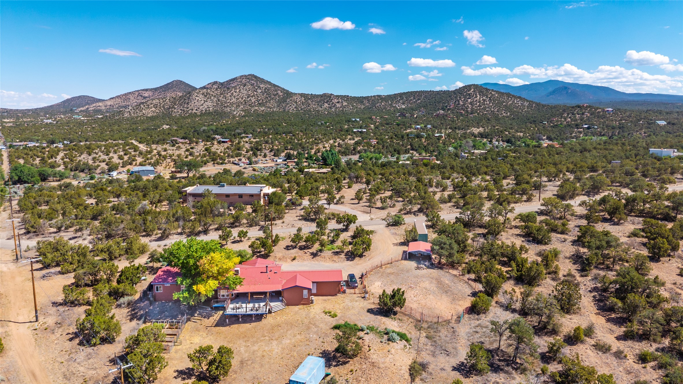 12 Apache Ridge Road Santa Fe, NM 87505 - Photo 67 of 69 Aerial picture of the property - 5 acres