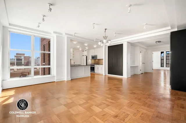 a view of a kitchen with a stove