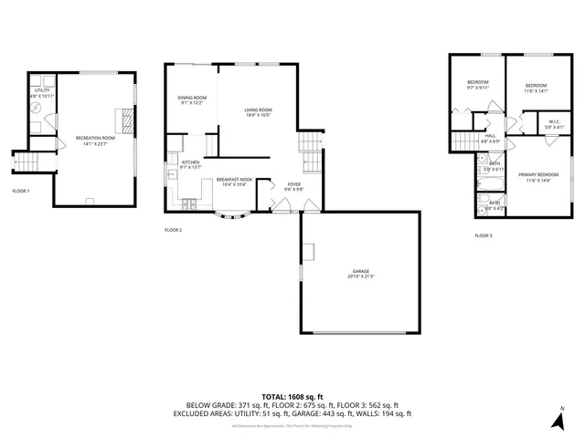 $430,900 | 700 Country Lane North, Roselle, IL 60172