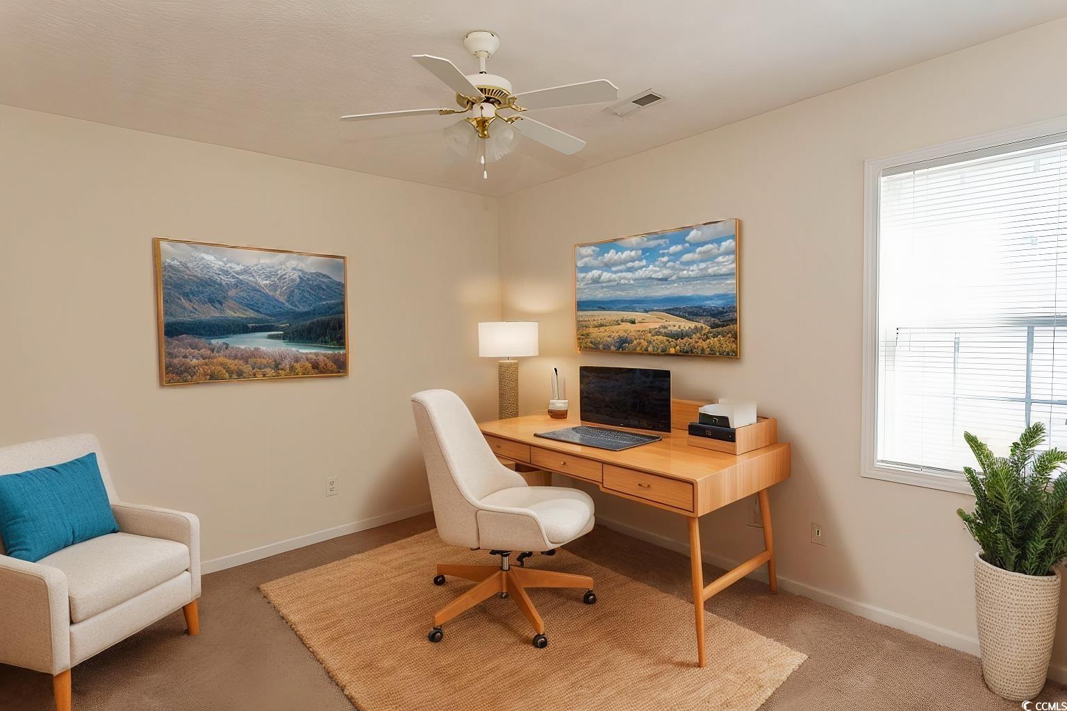 9594 Sullivan Drive Murrells Inlet, SC 29576 - Photo 16 of 40 Virtually staged home office
