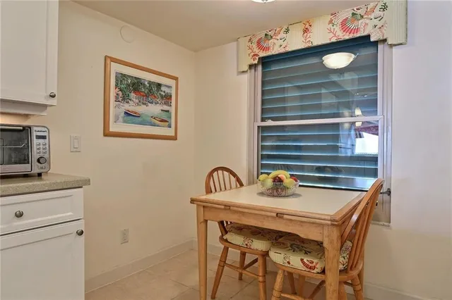 a view of balcony with furniture