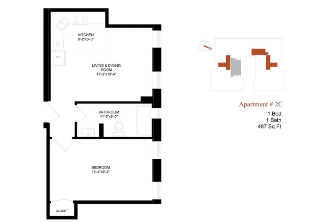$300,000 | 78-86 Thayer Street, Unit 2C | Washington Heights
